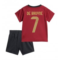 Belgija Kevin De Bruyne #7 Domaci Dres za djecu EP 2024 Kratak Rukav (+ Kratke hlače)